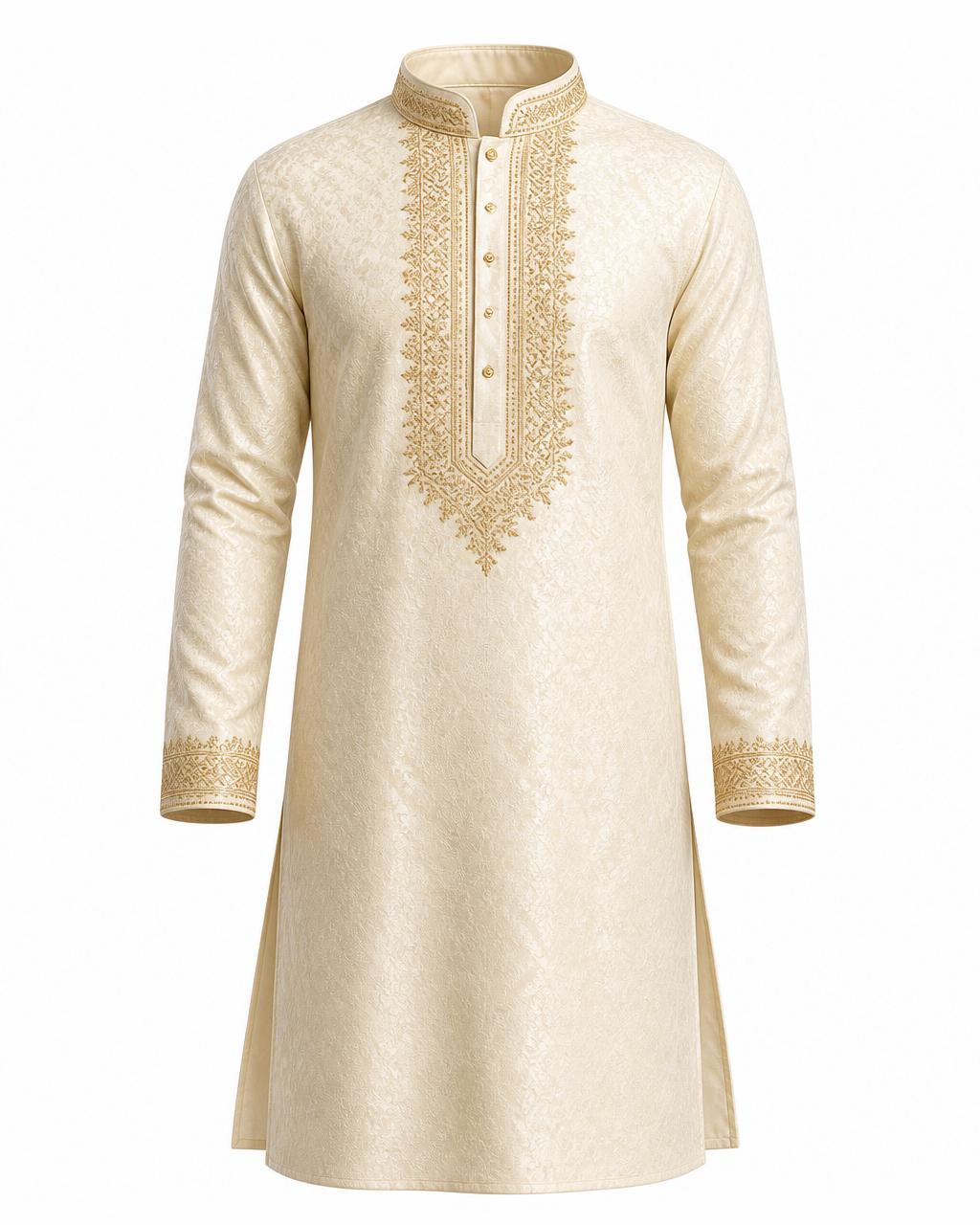 Premium embroidered panjabi from Royal Panjabi BD